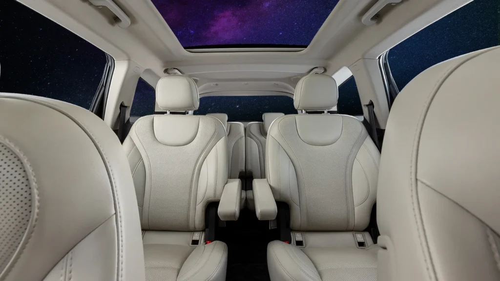 suv with panoramic sunroof